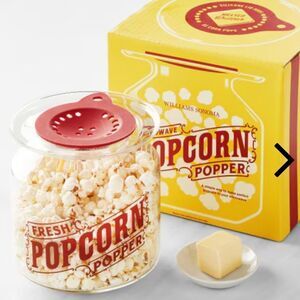 Williams Sonoma Popcorn Popper makes 2.5 qts Brand New